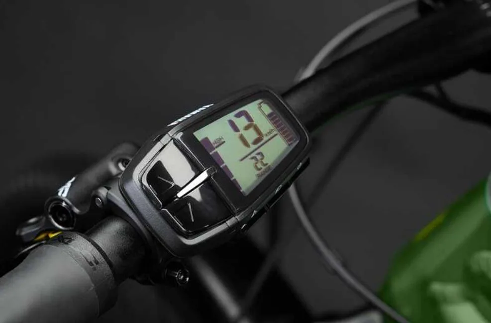Bicicleta electrica e-bike Haibike ADVENTR FS 8 i630 11-G Deore verde negru metalic lucios S - imagine 3