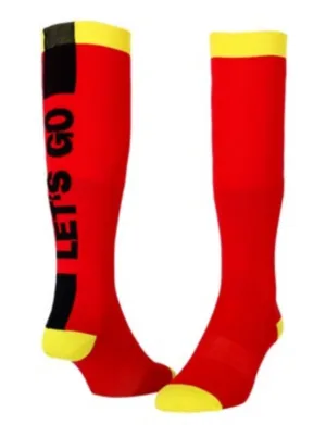 Sosete Haibike PABLO red yellow black 38-42