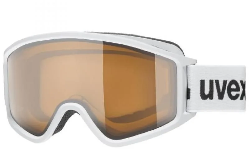 Ochelari schi Uvex g.gl 3000 P white mat/polavision brown-clear