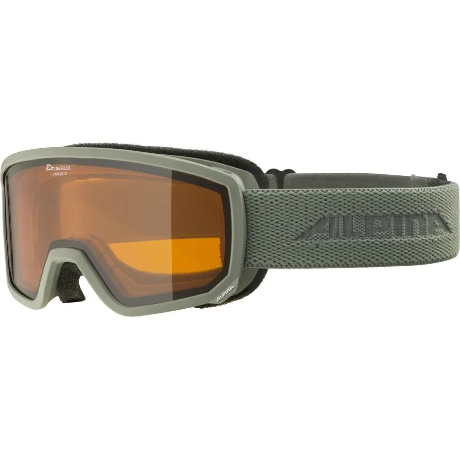 Ochelari schi Alpina SCARABEO S moongrey orange S2