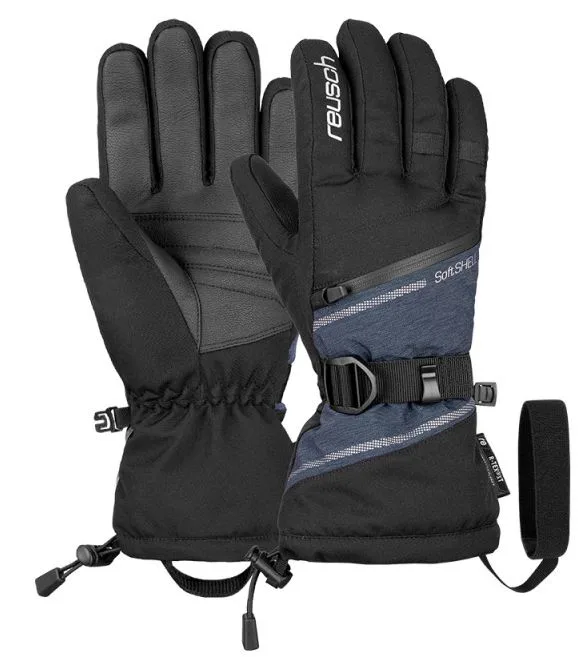 Manusi Reusch Demi R-TEX XT, bk-grey melange-silver 6,5