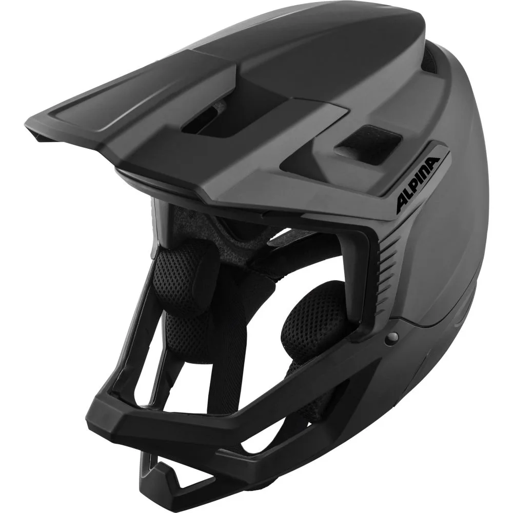 Casca ALPINA ROCA black mat 54-55