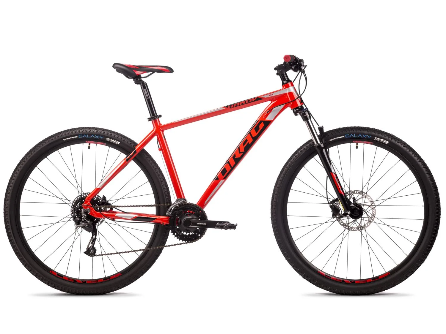 Bicicleta Drag Hardy 7.0 29 L rosu gri AC-38 L-19 21