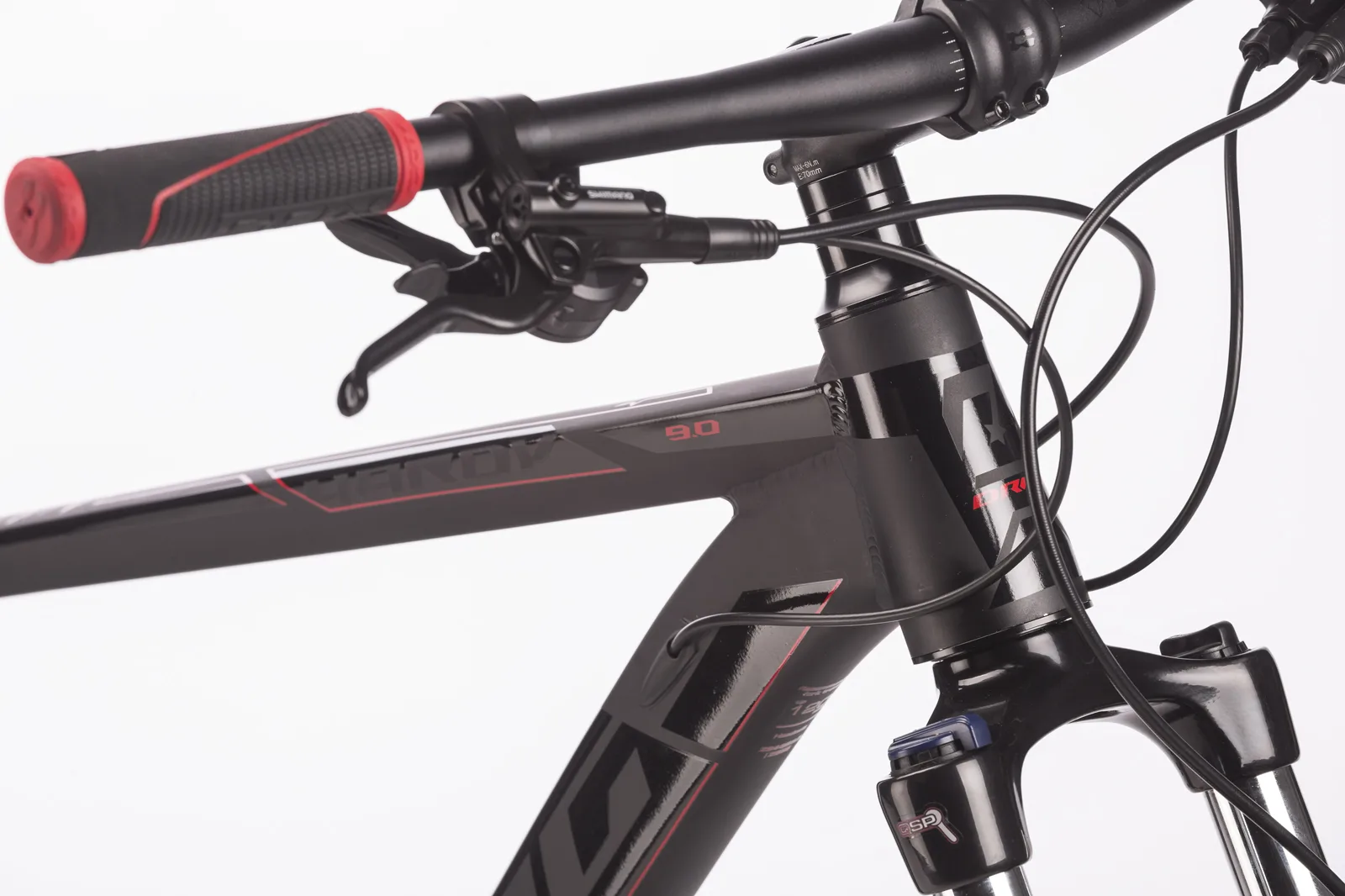 Bicicleta Drag Hardy 9.0 29 L negru rosu 21 AC-39 L-19 - imagine 2