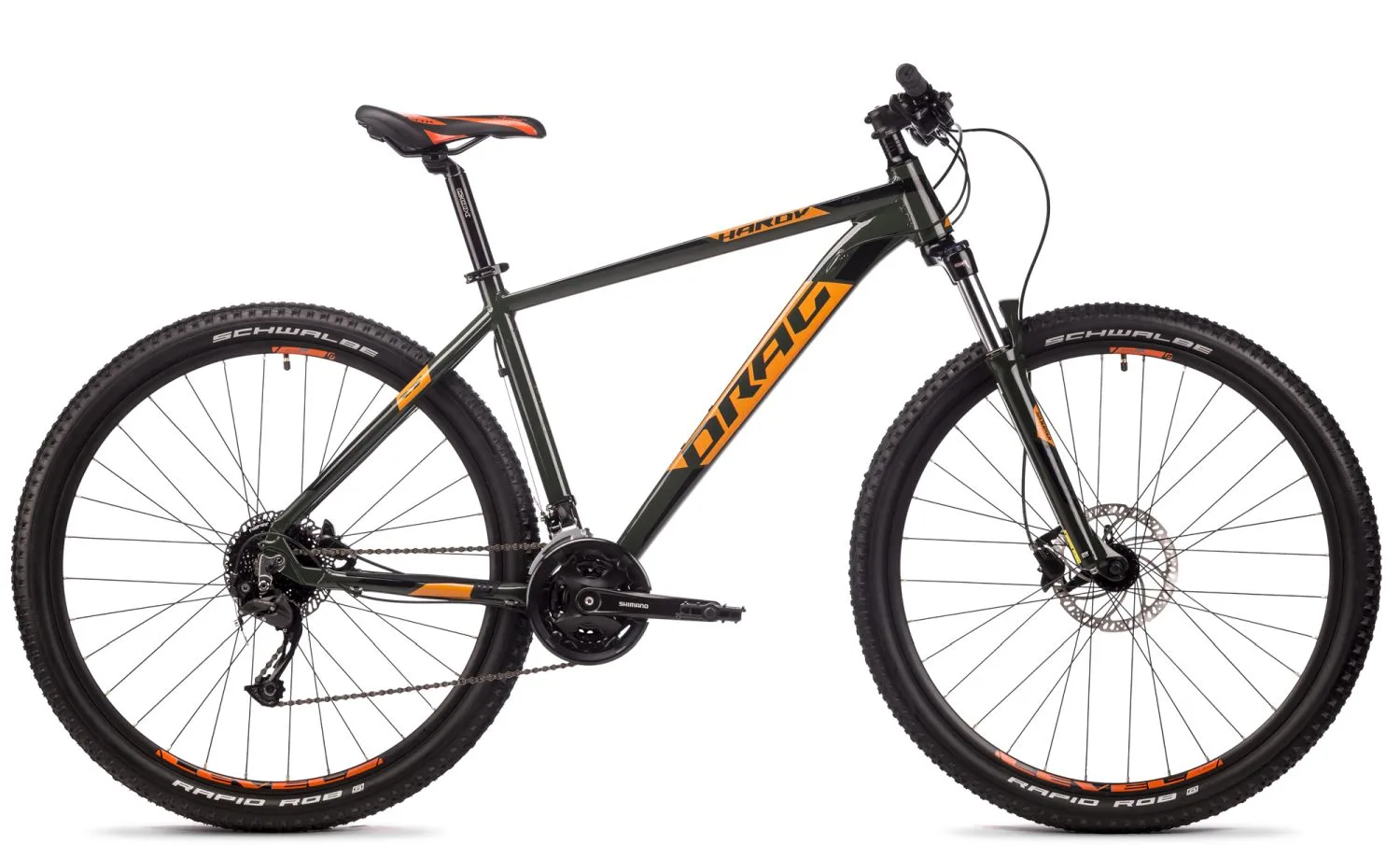 Bicicleta Drag Hardy 9.0 29 L verde orange v5 MN-39 L-19 Micro New 21