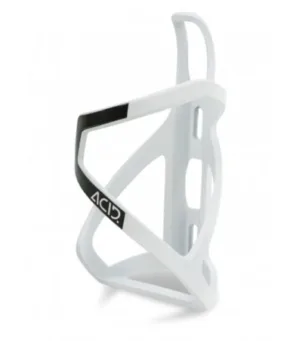Suport bidon ACID HPP Left-Fland Sidecage mat white glossy black