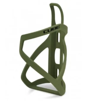 Suport Bidon CUBE HPP Left-Fland Sidecage mat olive n glossy black