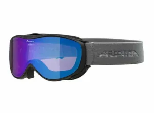 Ochelari schi Alpina CHALLENGE 2.0 black-grey HM blue
