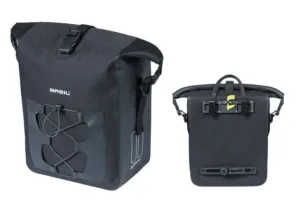 Geanta Basil Navigator M black melee, 32x15x25.5cm