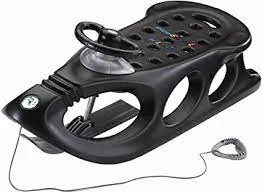 Snow Shuttle de Lux negru (black)
