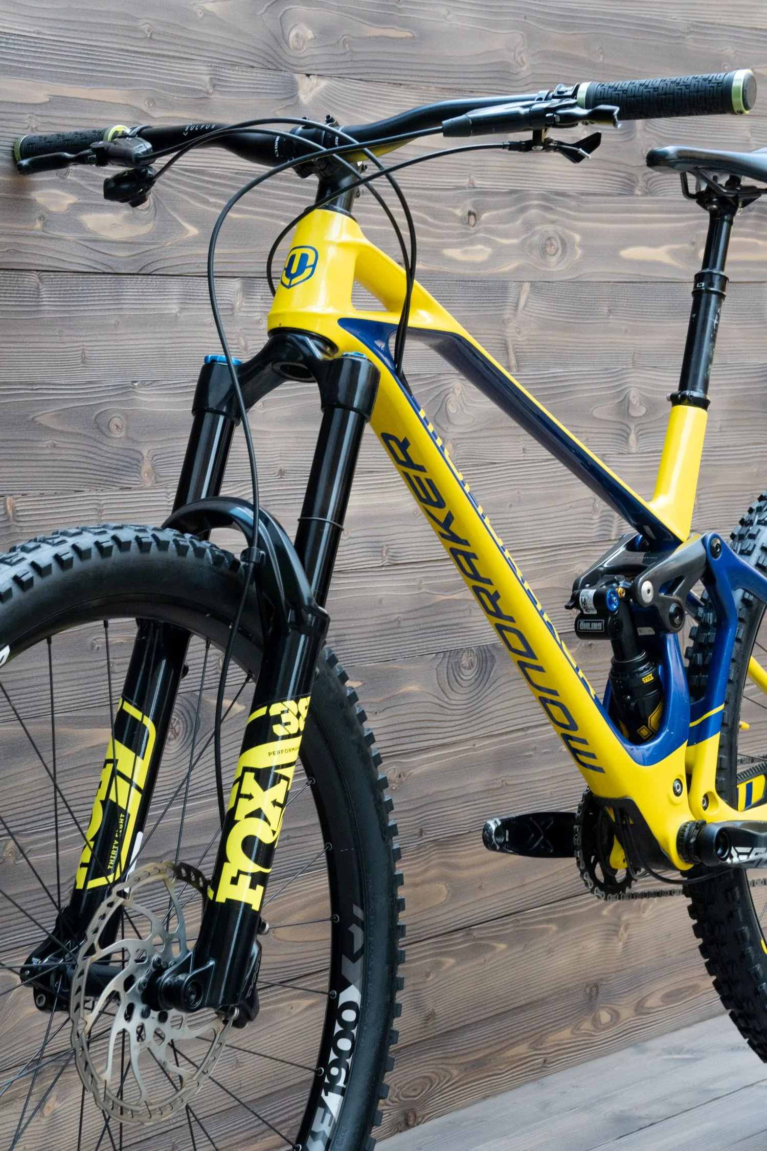 Bicicleta Second Hand Mondraker Superfoxy Carbon R - marime L - imagine 5