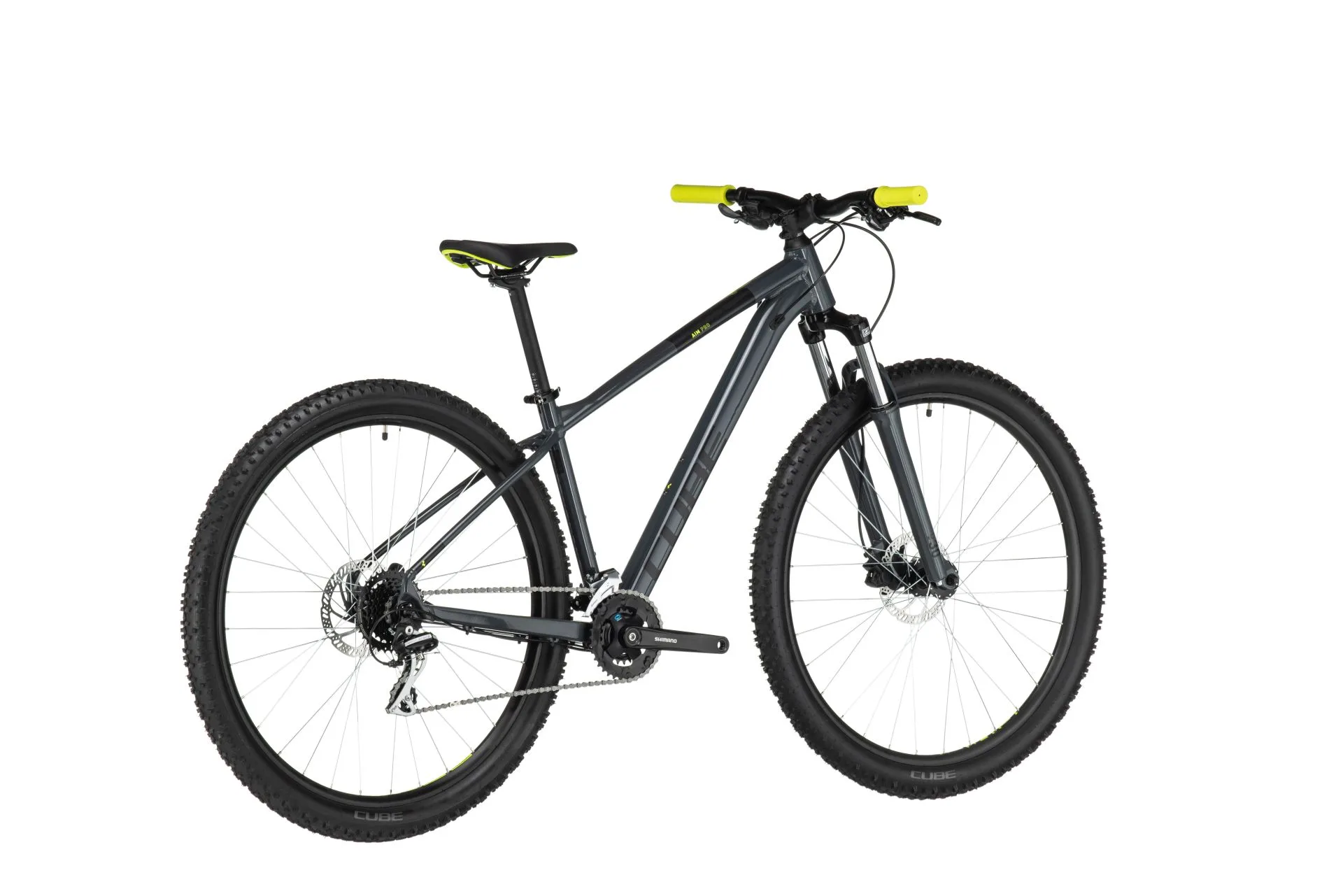 Bicicleta Cube AIM PRO grey flashyellow 22 29 XL - imagine 4