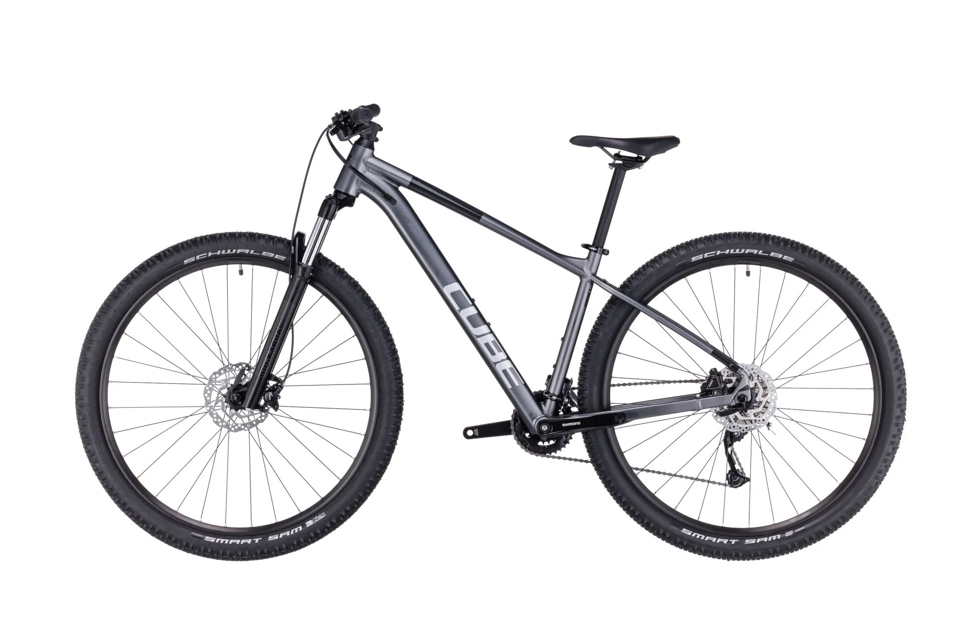 Bicicleta Cube AIM SLX graphite metal 20 29 L - imagine 2
