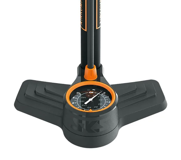 Pompa de podea (atelier) cu manometru SKS Airkompressor 10 bar 650mm DV/SV/AV - imagine 3