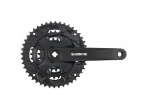 Angrenaj Shimano FC-MT101 9 viteze brat 170 mm 40x30x22T fara CG negru