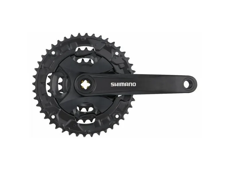 Angrenaj Shimano FC-MT101 9 viteze brat 170 mm 40x30x22T fara CG negru