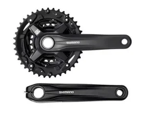 Angrenaj pedalier Shimano MT210-3 44/32/22T fara CG 175mm negru