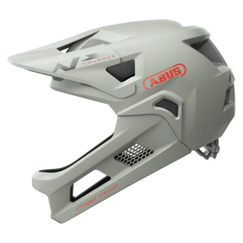Casca Abus Youdrop FF chalk grey S