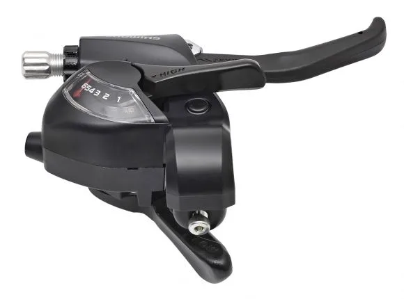 Maneta schimbator / frana Shimano ST-EF41-6R 2050mm 2 degete negru