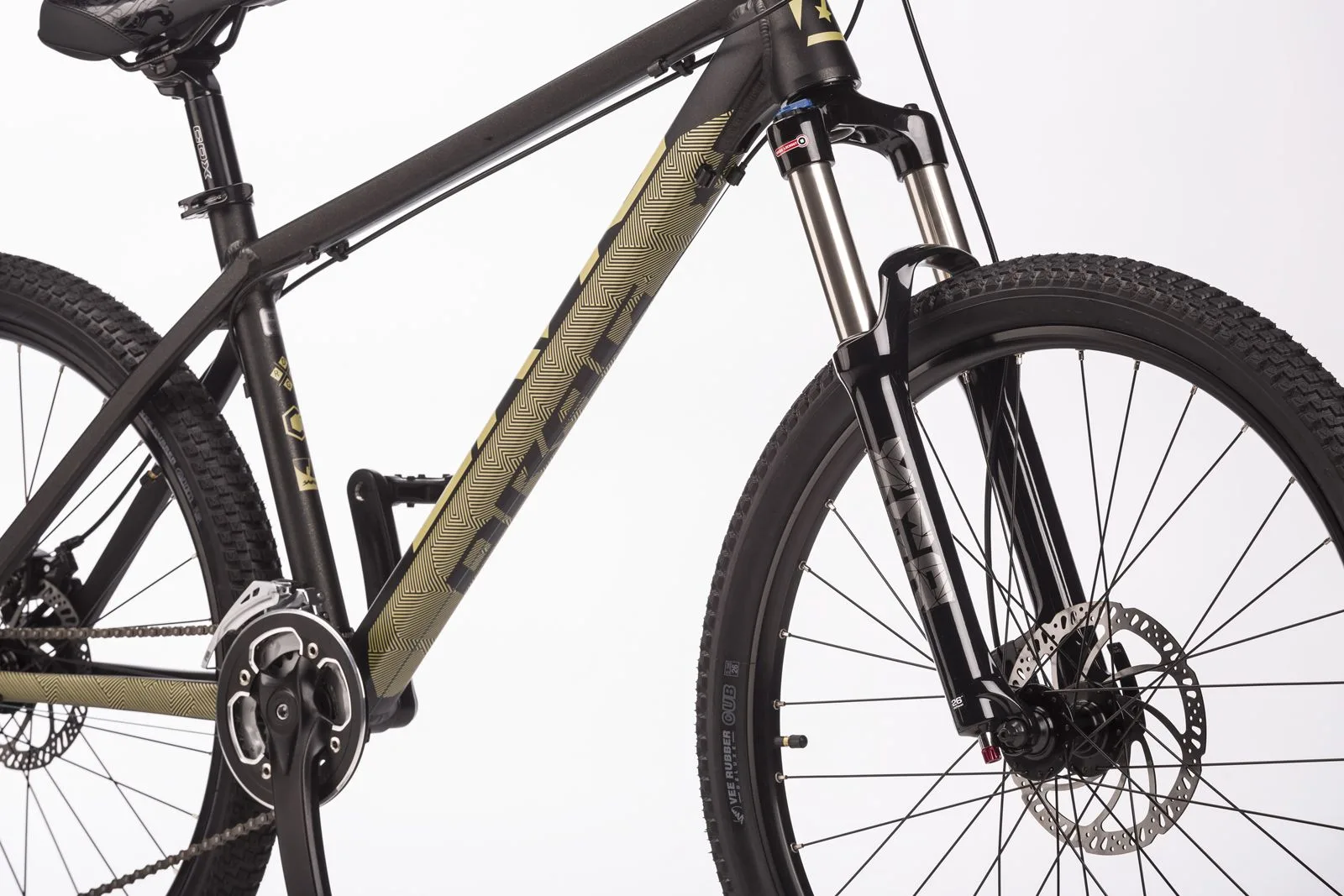 Bicicleta Drag C1 Fun 26 L negru auriu 21 - imagine 6