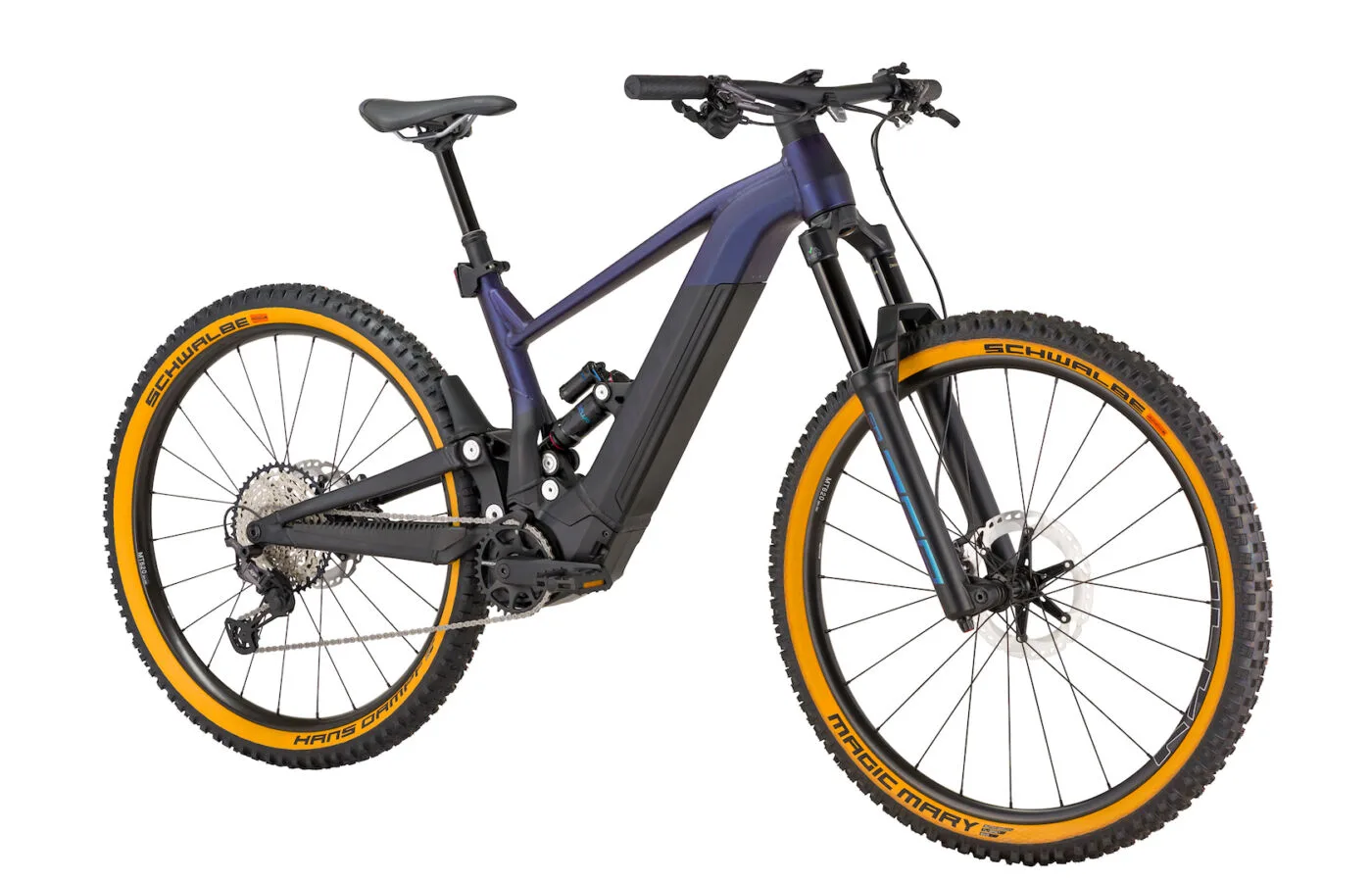 Bicicleta electrica e-bike Bulls E-Stream EVO AM FIT 29 925Wh albastru negru mat L - imagine 2