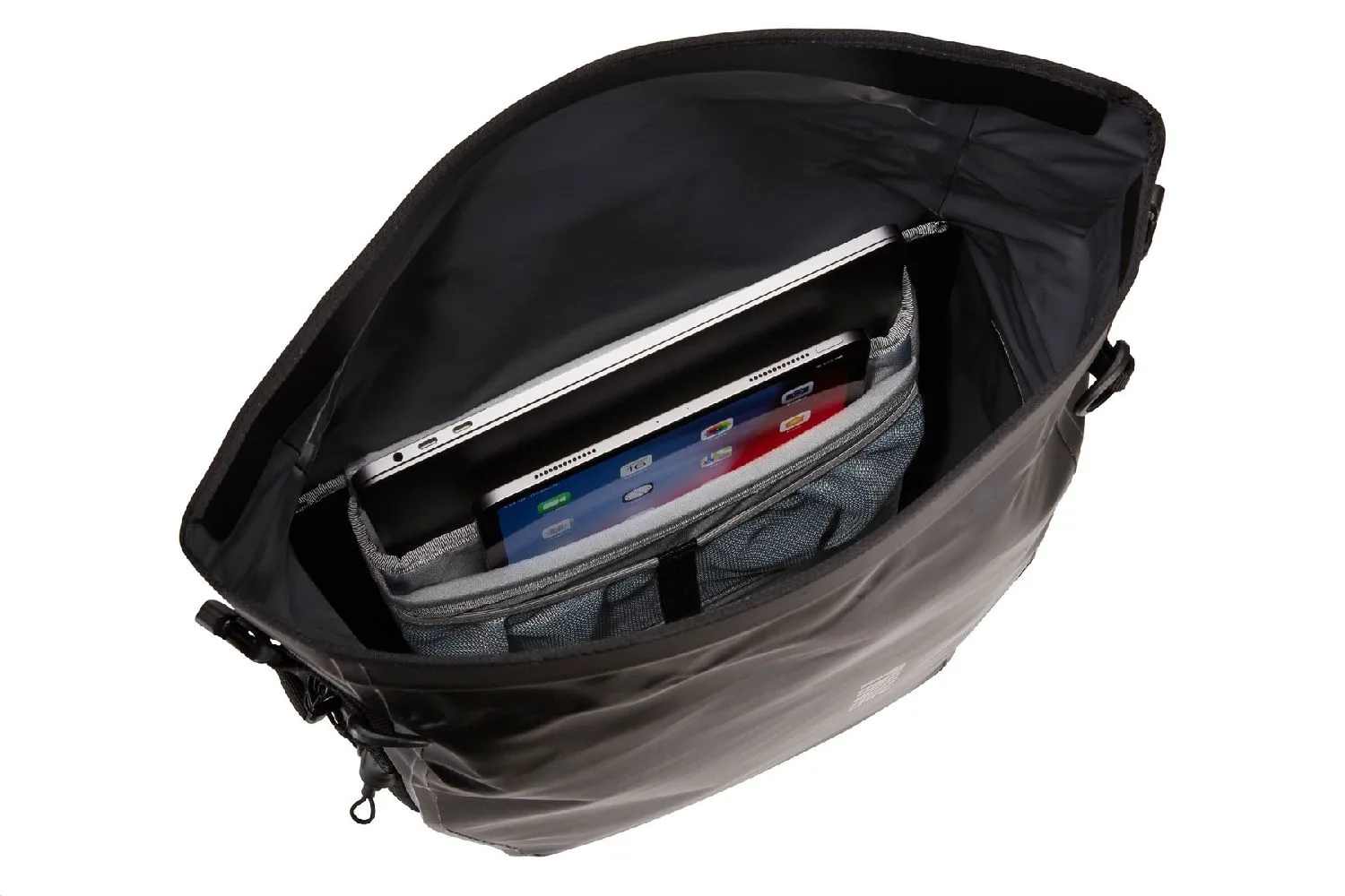 Genta pentu bicicleta Thule Shield Pannier 17L negru - imagine 3