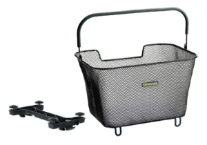 Cos Racktime Baskit large 2.0 43x31x29cm negru 23L Snapit 2.0