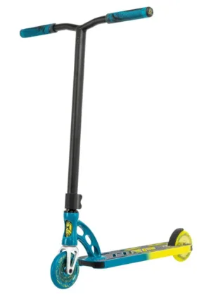 Stuntscooter Madd MGP Origin Pro Faded petrol galben roti 110mm