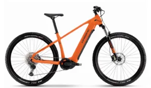 Bicicleta electrica e-bike Haibike Alltrack 6 27.5 i720Wh 11-G Deore papaya titan M