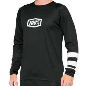Tricou 100Percent R-Core Youth (SP21) negru/alb S