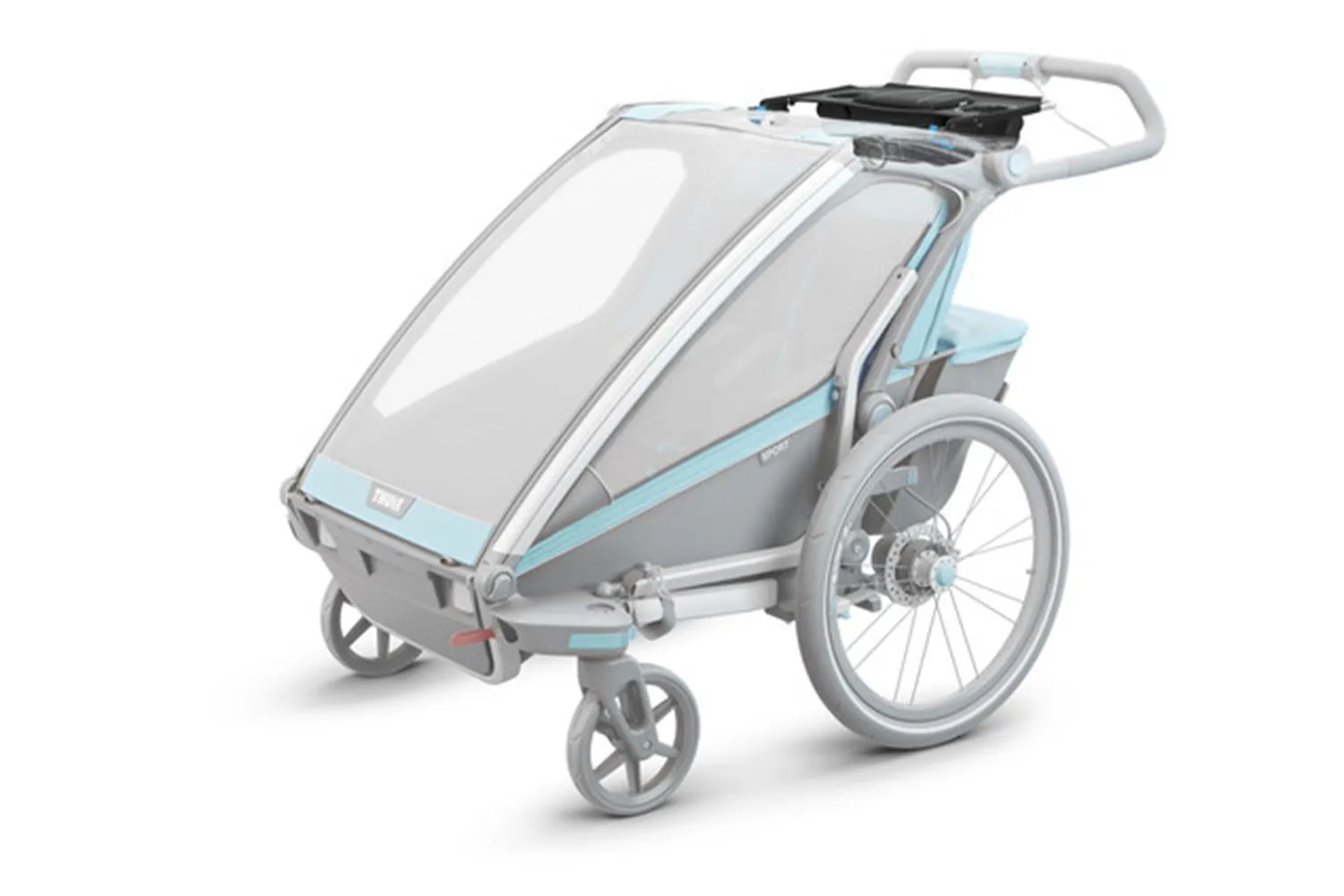 Thule organizator dublu Sport 2 negru - imagine 2
