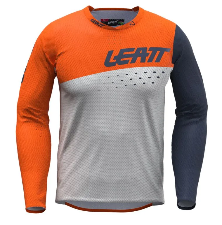 Tricou maneca lunga Leatt MTB Gravity 4.0 L coral - imagine 2