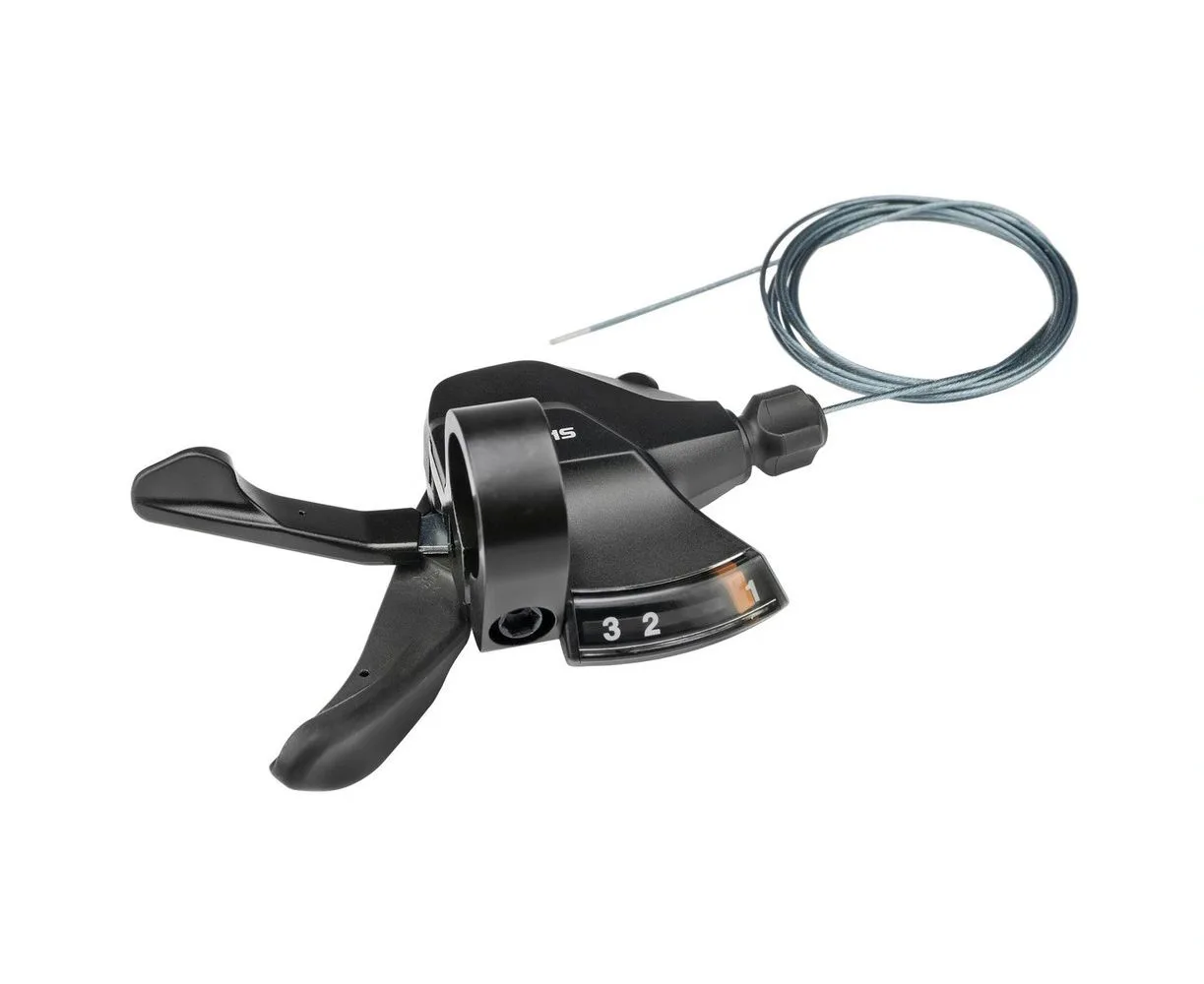 Maneta schimbator Shimano Altus SL-M315 3 viteze 1800mm negru - imagine 2
