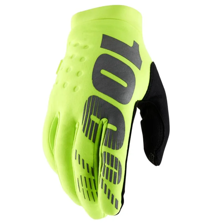 Manusi 100Percent Brisker Youth Cold Weather L flou yellow