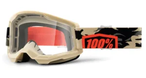 Ochelari 100Percent Strata Gen2 Google antifog clear lens kombat