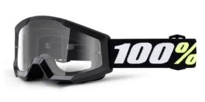 Ochelari 100Percent Strata Mini Google clear lens black