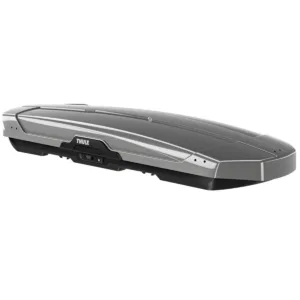 Thule cutie Motion XT Alpine ski roof box Titan lucios