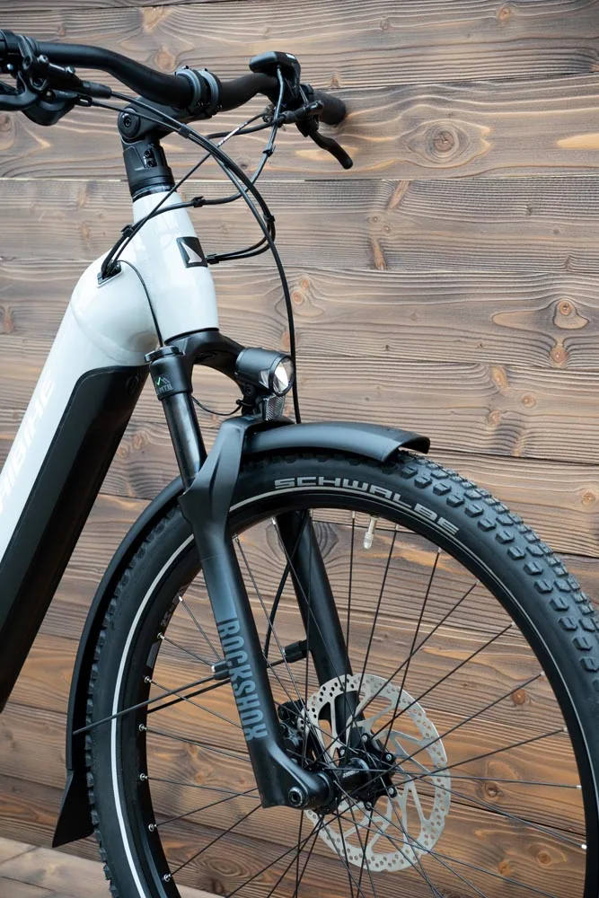 e-bike Haibike Trekking 7 Low i720Wh 12-G 2023 M urban grey white - imagine 7