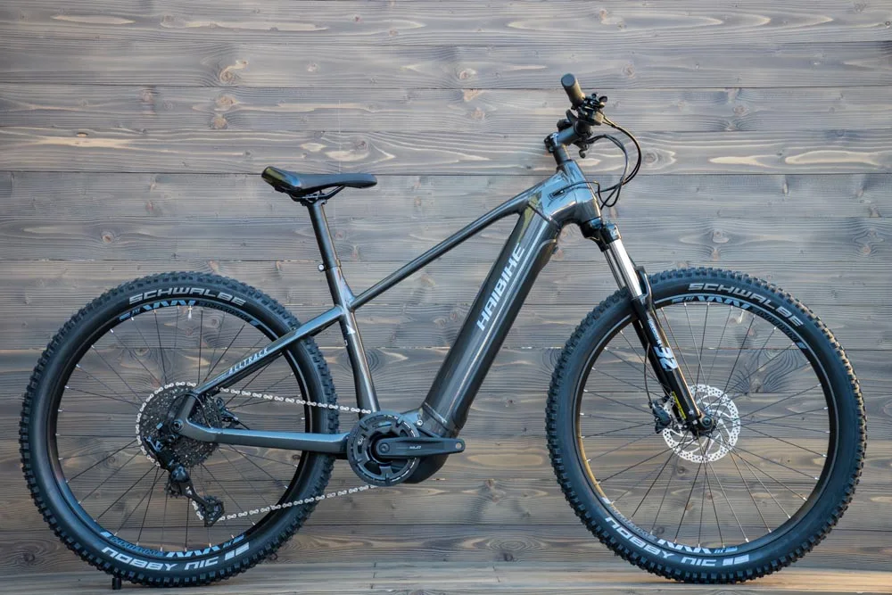 Bicicleta electrica e-bike Haibike Alltrack 5 27.5 i720Wh 10-G Deore antracit gri lucios S - imagine 2