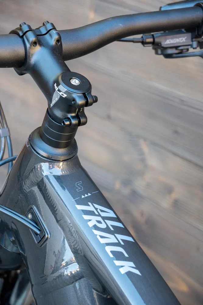 Bicicleta electrica e-bike Haibike Alltrack 5 27.5 i720Wh 10-G Deore antracit gri lucios S - imagine 4