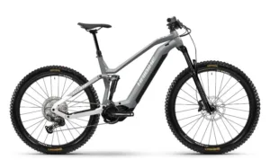 Bicicleta electrica e-bike Haibike AllMtn 3 i720Wh 10-G Deore argintiu surf alb L