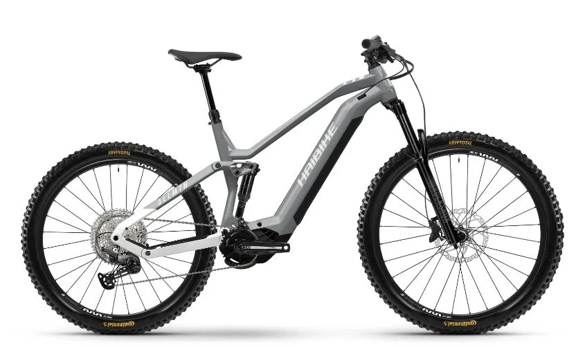 Bicicleta electrica e-bike Haibike AllMtn 3 i720Wh 10-G Deore argintiu surf alb L