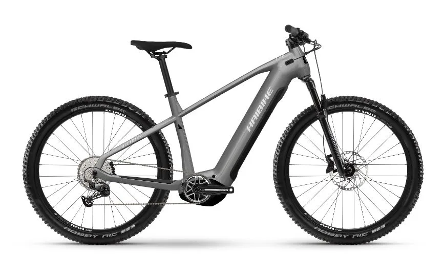 Bicicleta electrica e-bike Haibike Alltrack 7 High 29 i720Wh 11-G Deore gri alb L