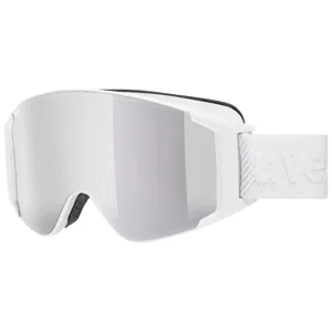 Ochelari schi UVEX g.gl 3000 TO white dl/FM silv/lgl-cl S1-S3