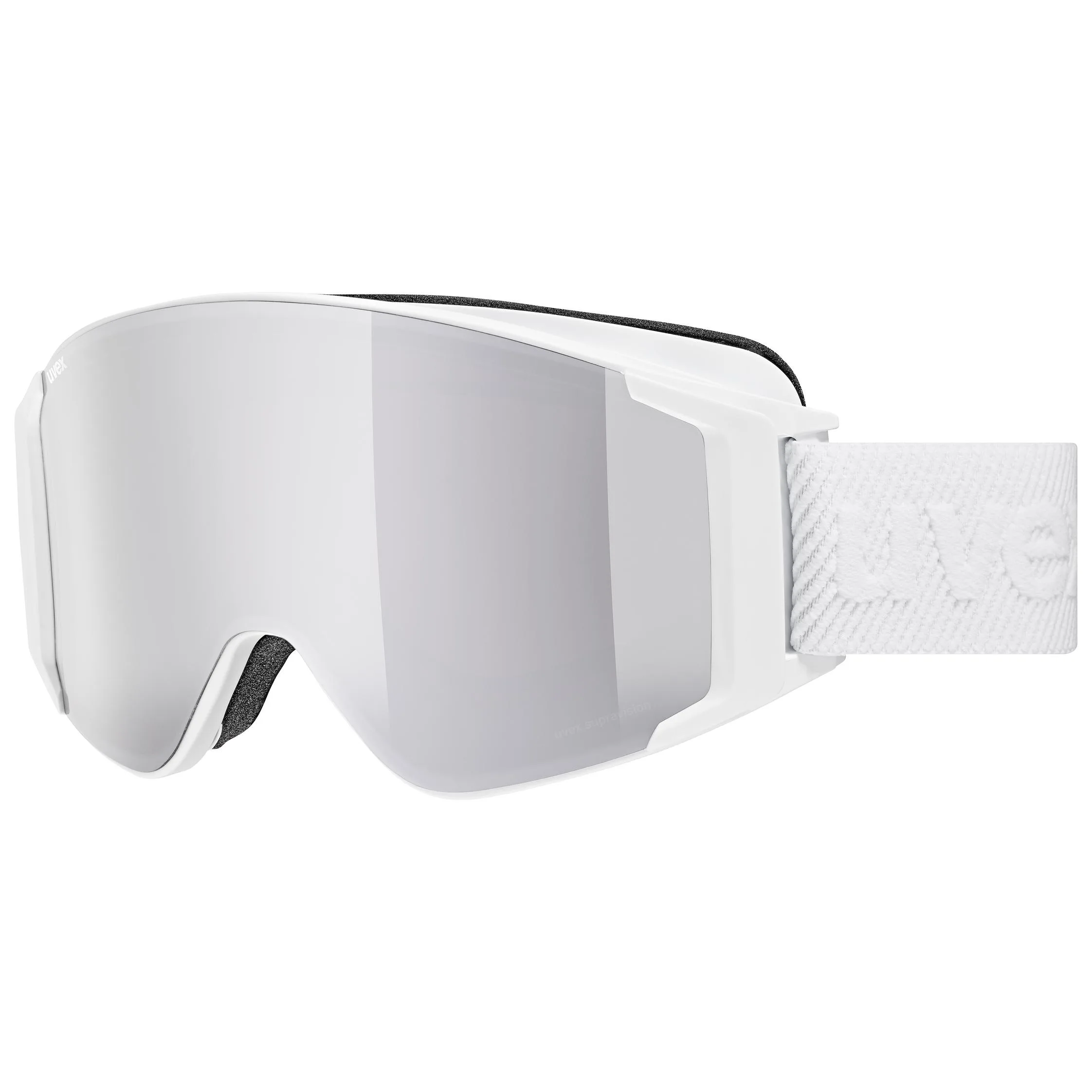 Ochelari schi UVEX g.gl 3000 TO white dl/FM silv/lgl-cl S1-S3