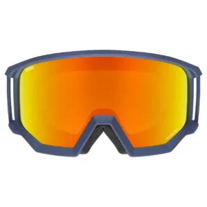 Ochelari schi UVEX athletic CV navy mat SL/orange-green S2
