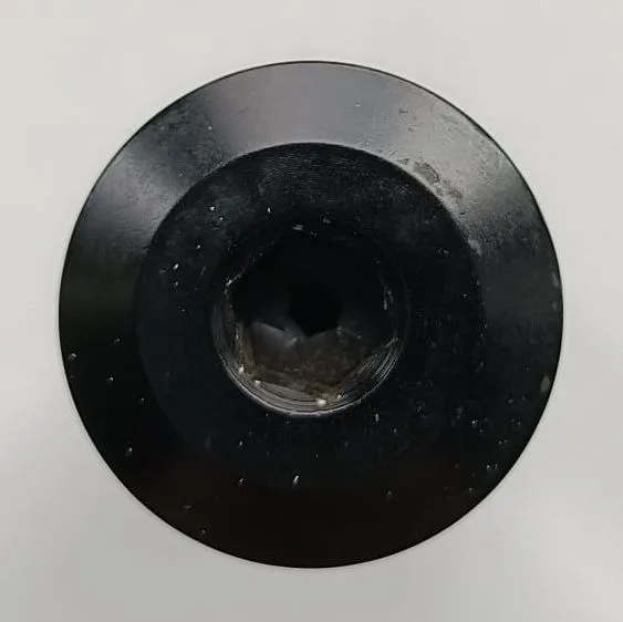 Bolt cu filet interior negru 67X15mm - imagine 3