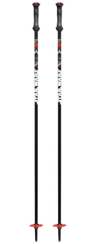 Bete schii Rossignol StarWars 80 cm negru rosu