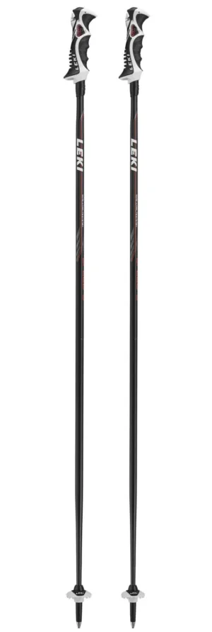 Bete schii Leki Speed S 115 cm ultralite system 7075 negru