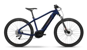 e-bike Haibike ALLTRACK 4 27.5 i500Wh 9-G Alivio 2025 S cool blue leather
